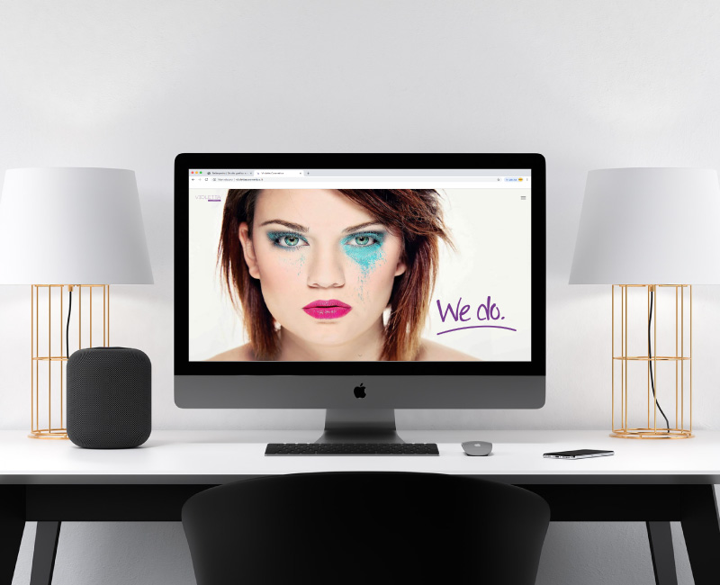 Violetta cosmetics - web design